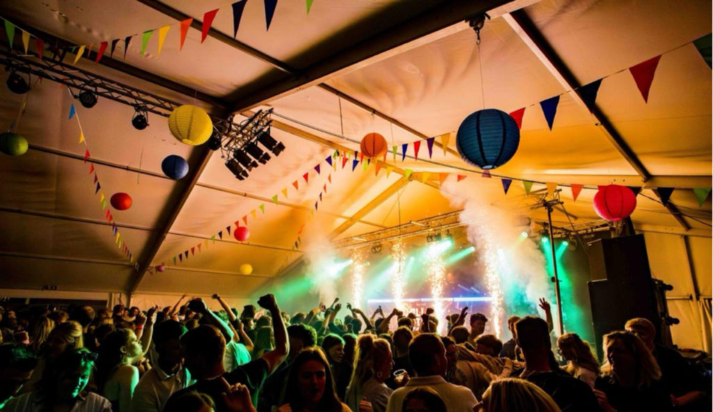 Tent festival set groot (Dj / Band)